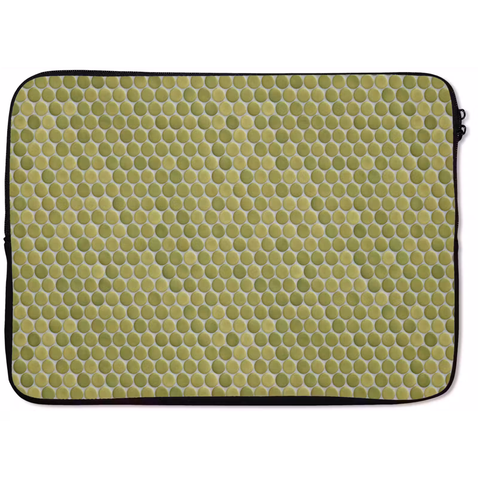 Laptophoes - Penny - Mozaïek - Olijfgroen — 1