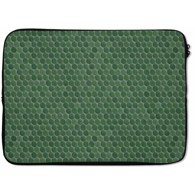 Laptophoes - Penny - Mozaïek - Bosgroen - Green — 1