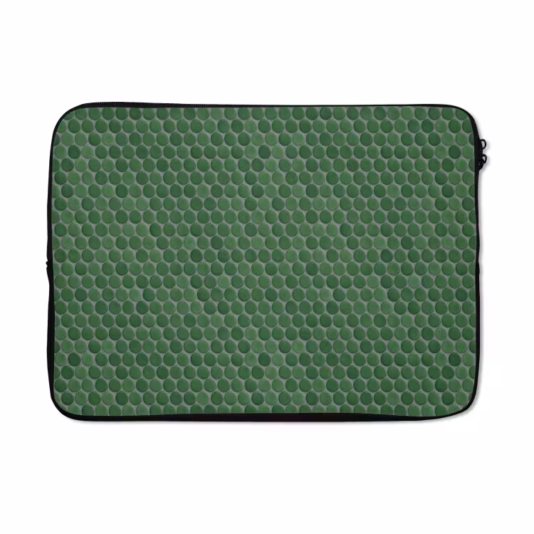 Laptophoes - Penny - Mozaïek - Bosgroen - Green — 5