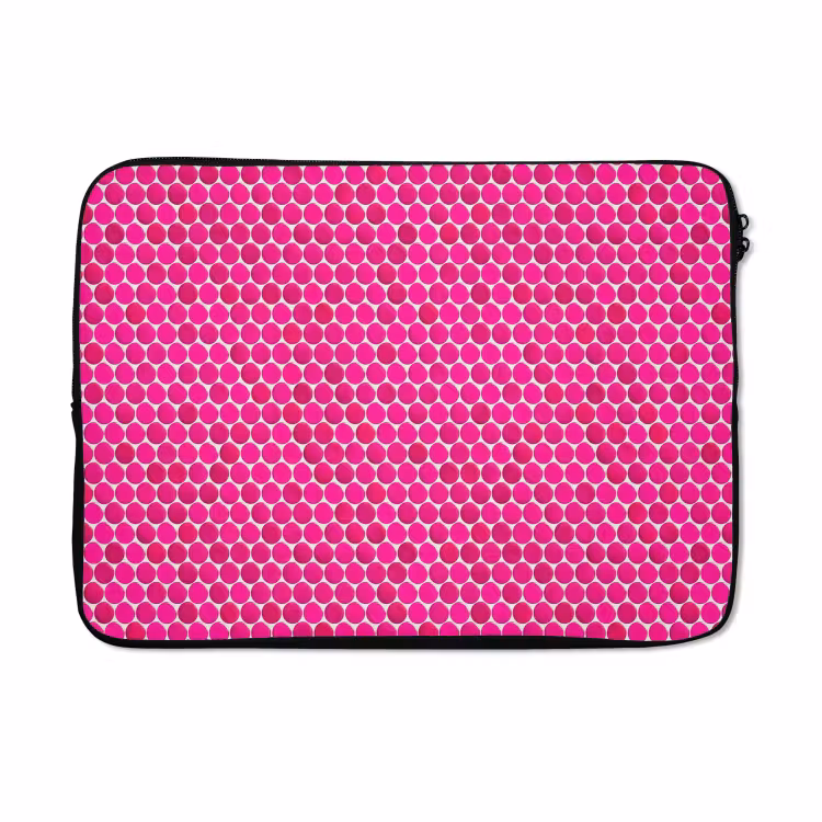Laptophoes - Penny - Mozaïek - Felroze — 5