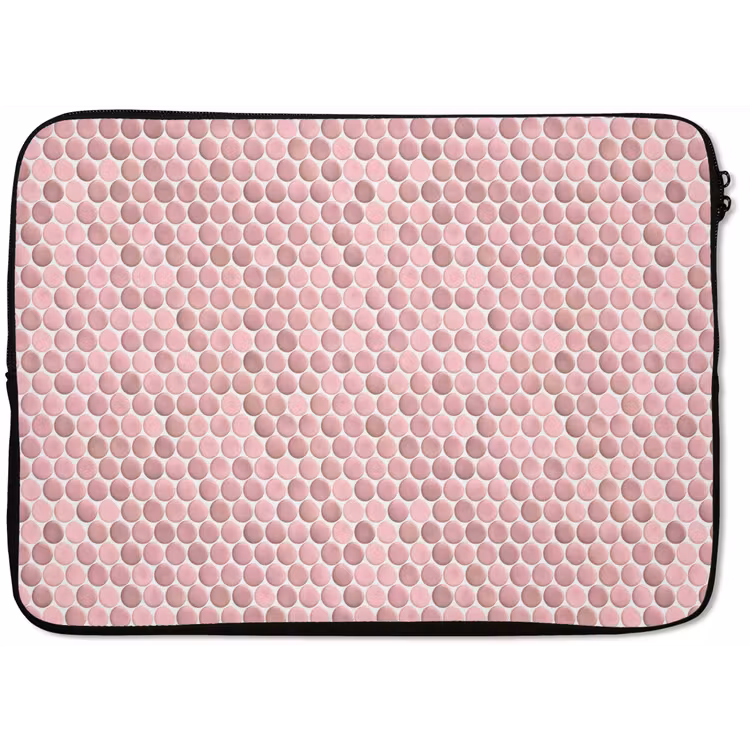 Laptophoes - Penny - Mozaïek - Lichtroze — 1
