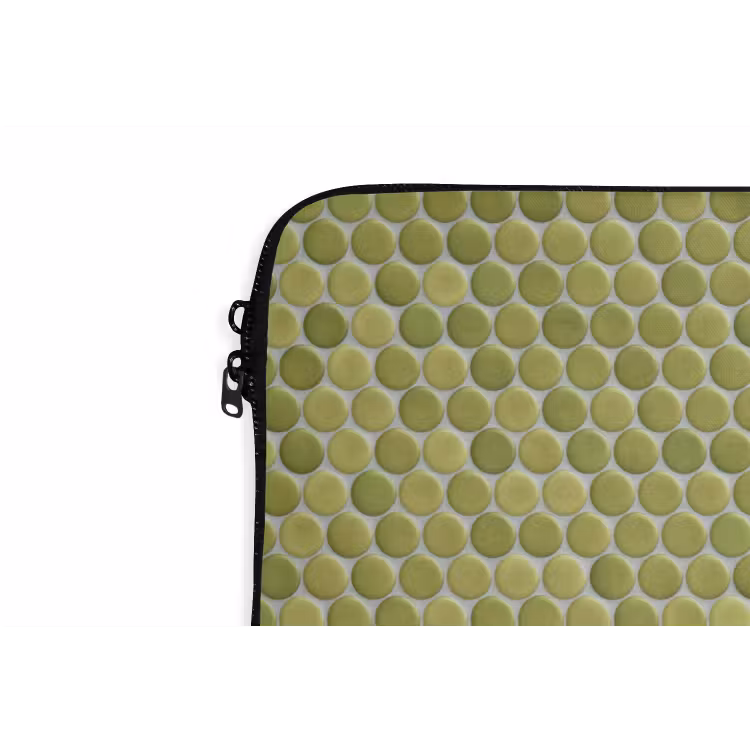 Laptophoes - Penny - Mozaïek - Olijfgroen — 6