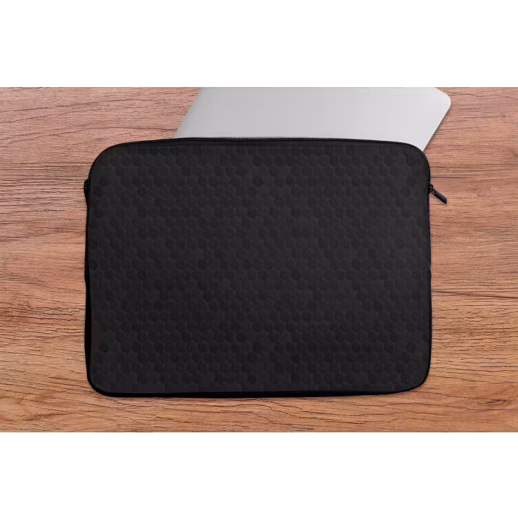 Laptophoes - Penny - Tegel - Mat - Zwart — 2