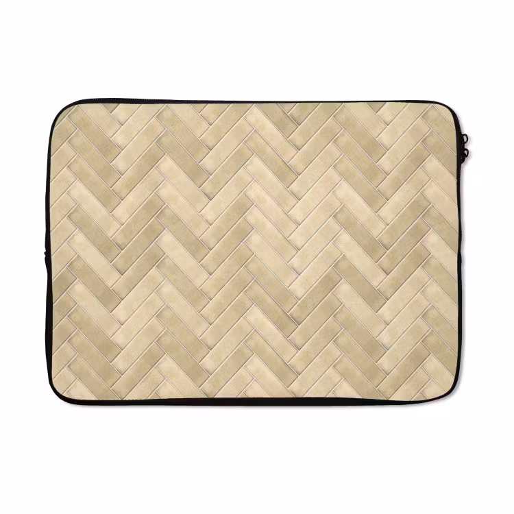 Laptophoes - Visgraat - Tegel - Zand — 5