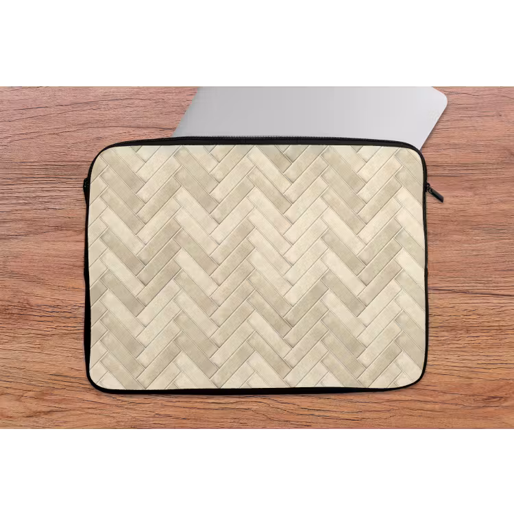 Laptophoes - Visgraat - Wandtegel - Licht Beige — 2