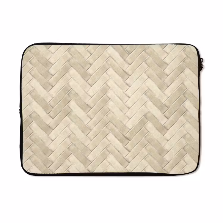 Laptophoes - Visgraat - Wandtegel - Licht Beige — 5