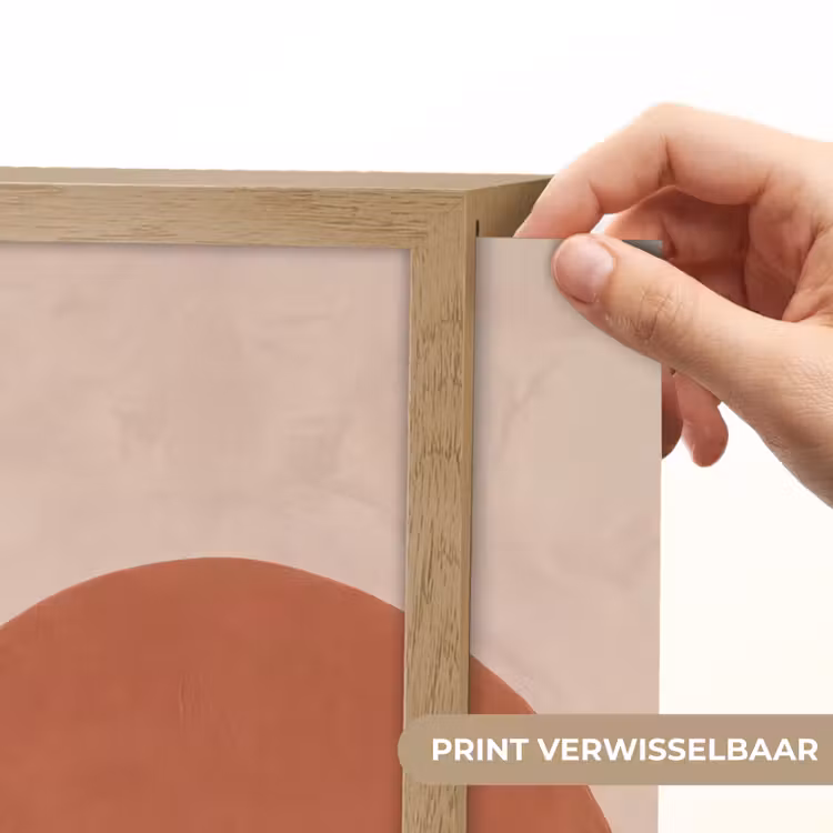 Lightbox - Wandlamp - Abstract - Vormen - Organisch - Aardetinten - Modern — 5