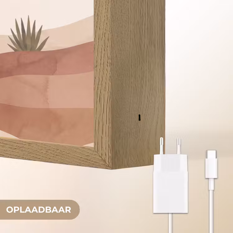 Lightbox - Wandlamp - Cactus - Duinen - Modern - Landschap - Groen — 7
