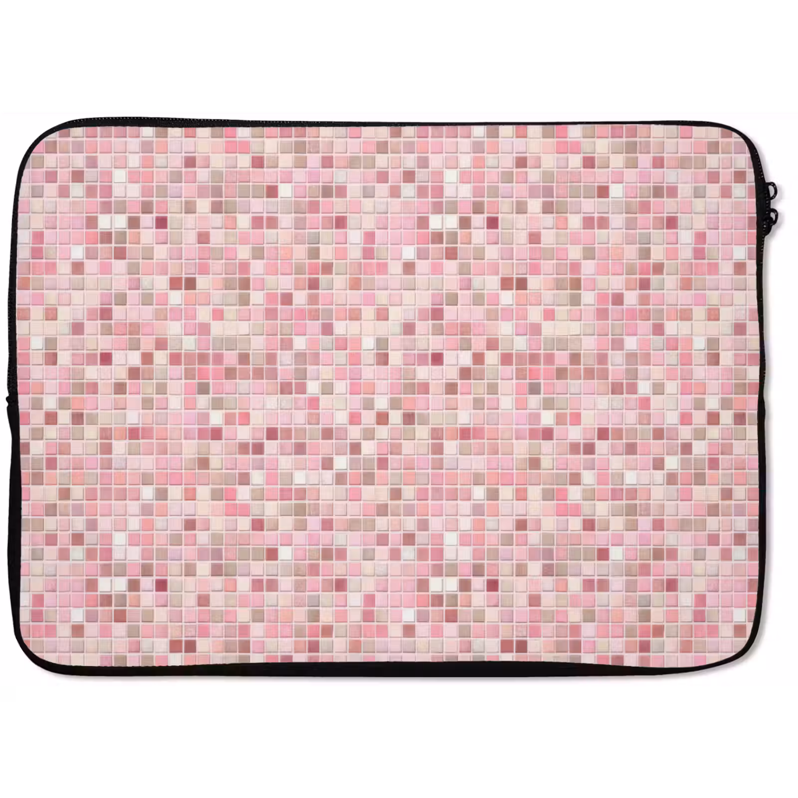 Laptophoes - Mozaïek - Patroon - Roze — 1