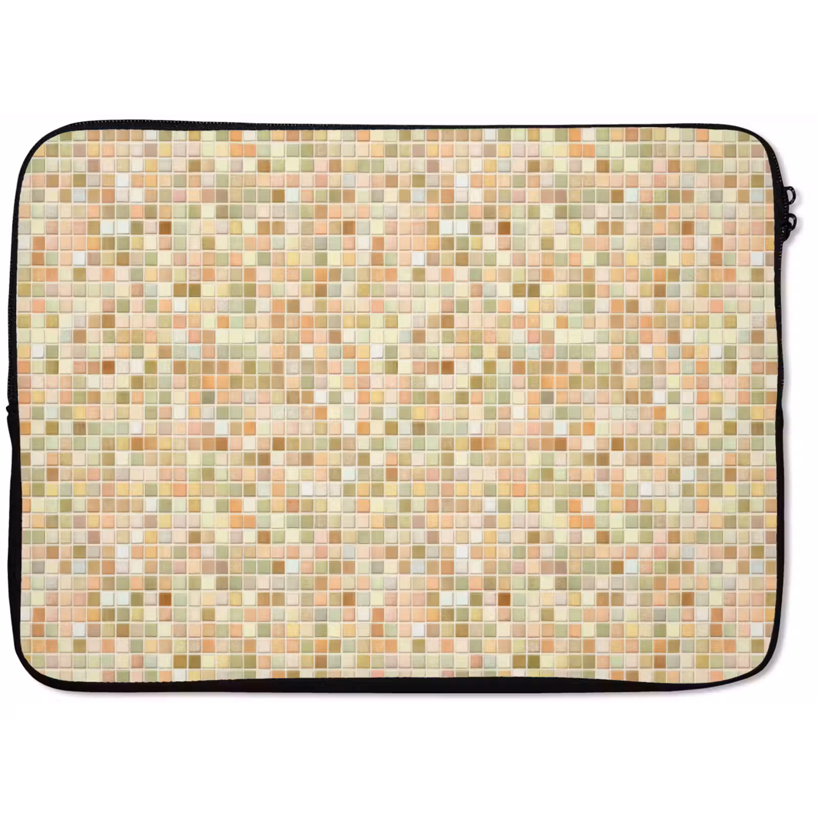 Laptophoes - Mozaïek - Patroon - Terracotta — 1