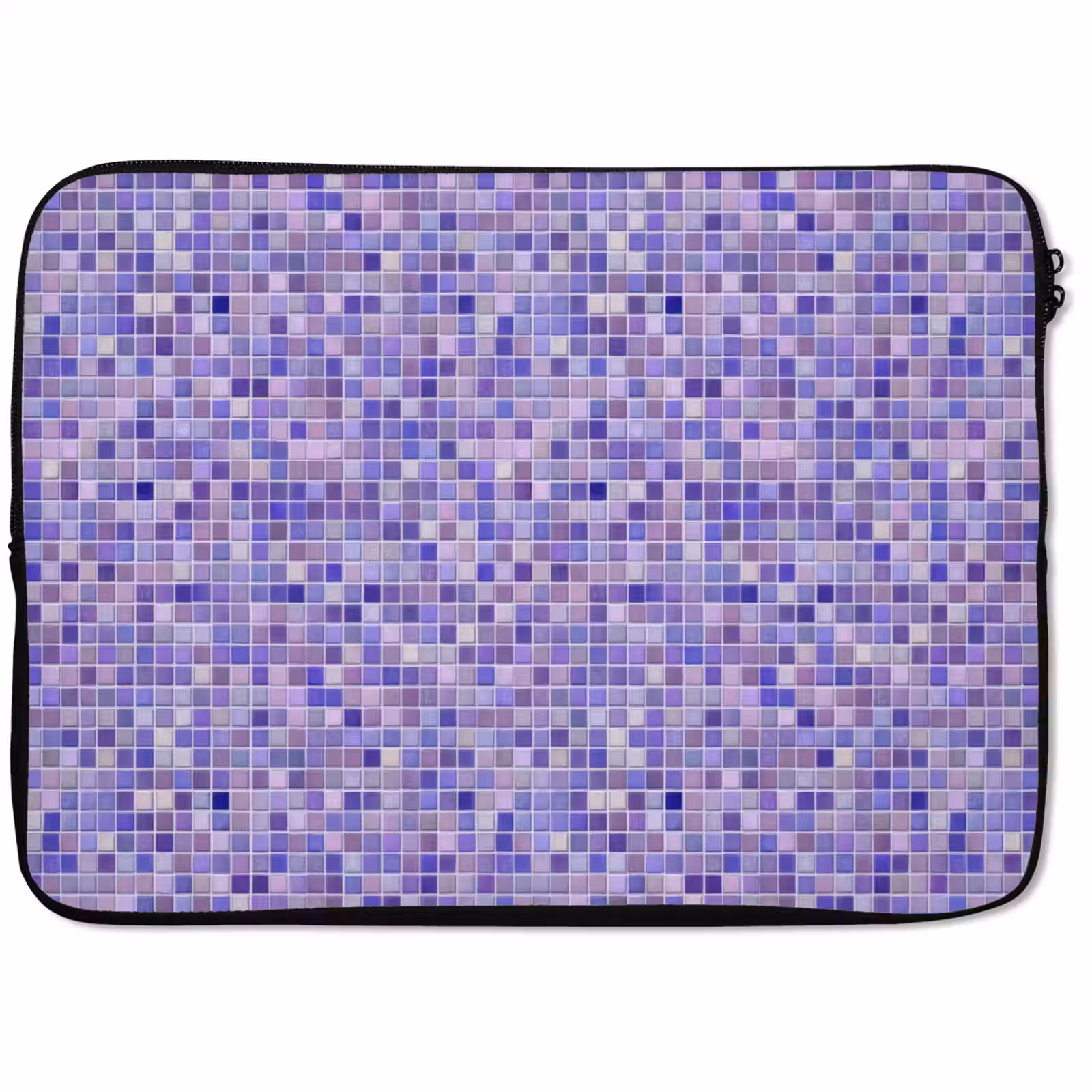 Laptophoes - Mozaïek - Tegels - Lila - Amethist — 1