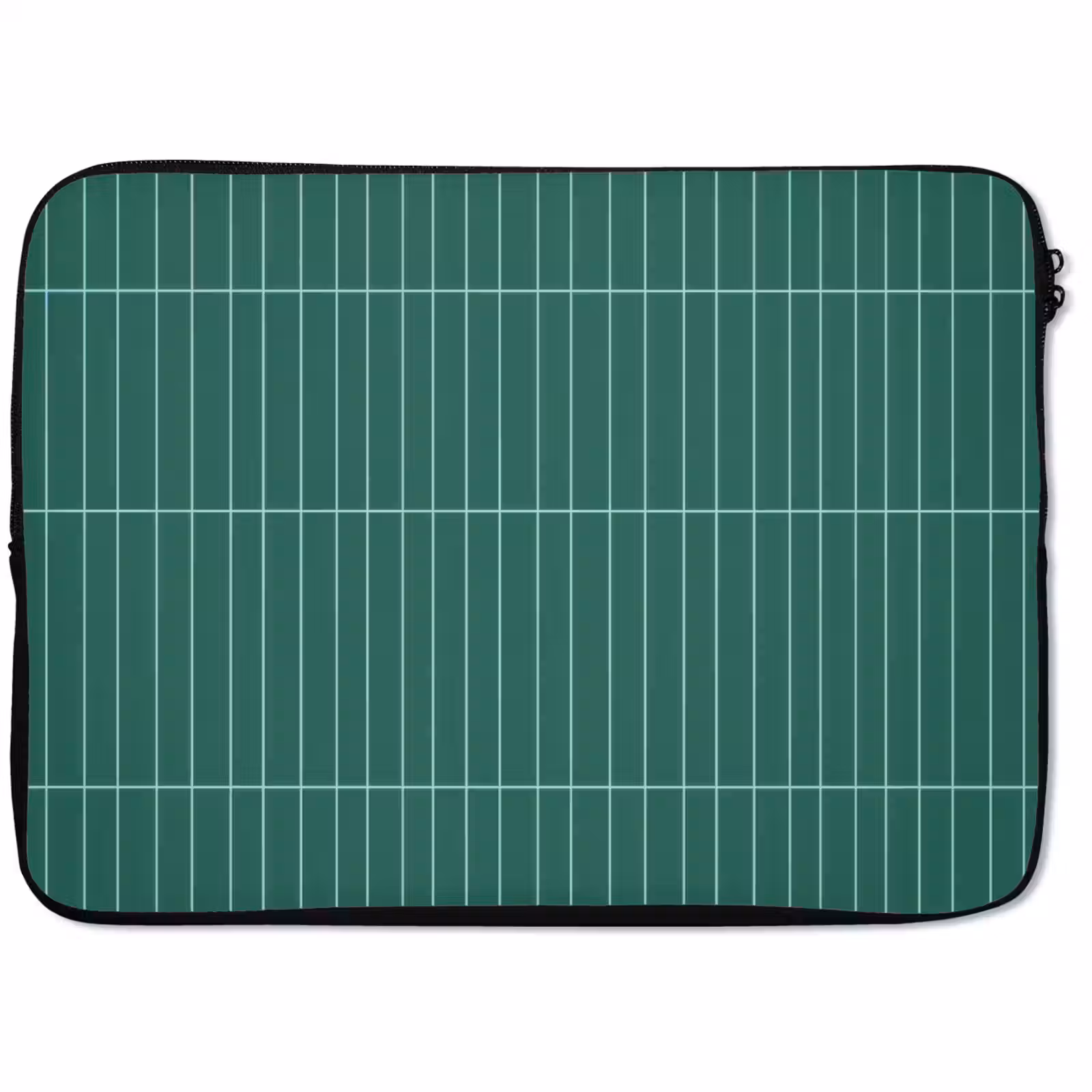 Laptophoes - Patroon - Tegel - Saliegroen — 1