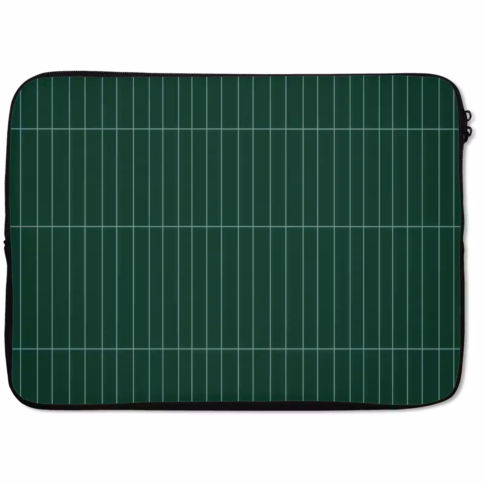 Laptophoes - Patroon - Tegels - Donkergroen — 1