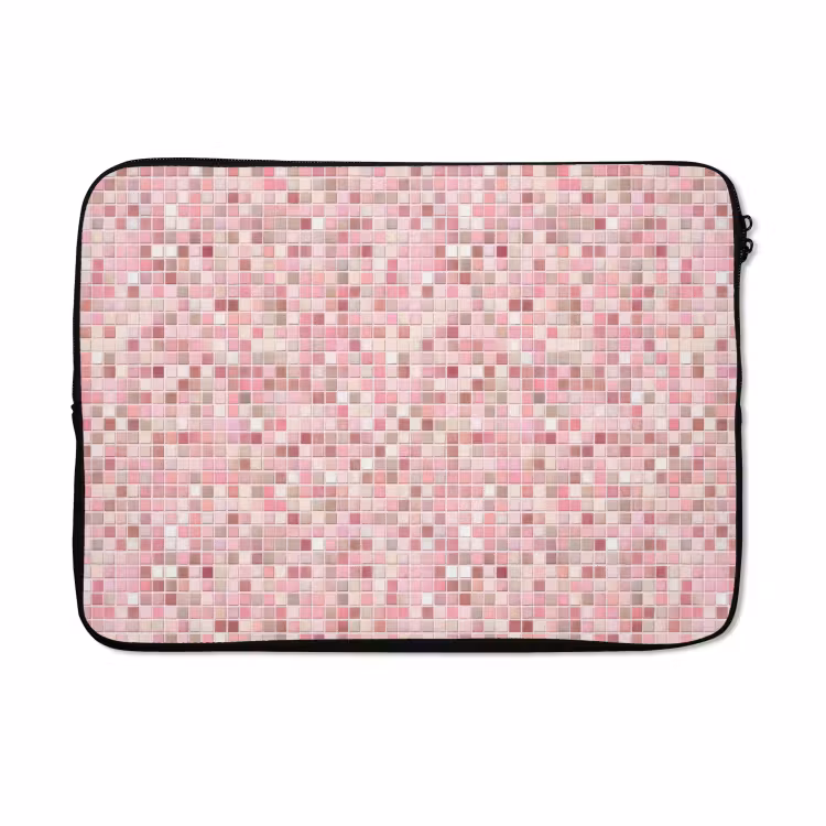 Laptophoes - Mozaïek - Patroon - Roze — 5