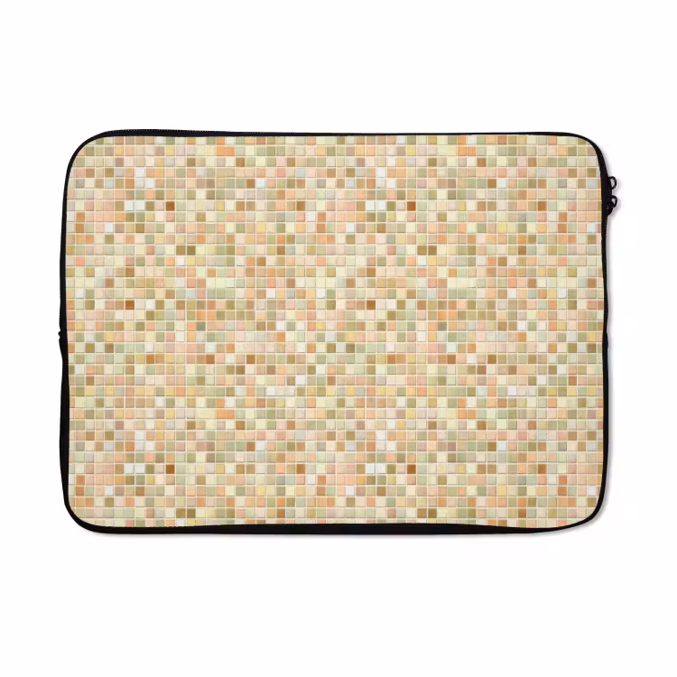 Laptophoes - Mozaïek - Patroon - Terracotta — 5