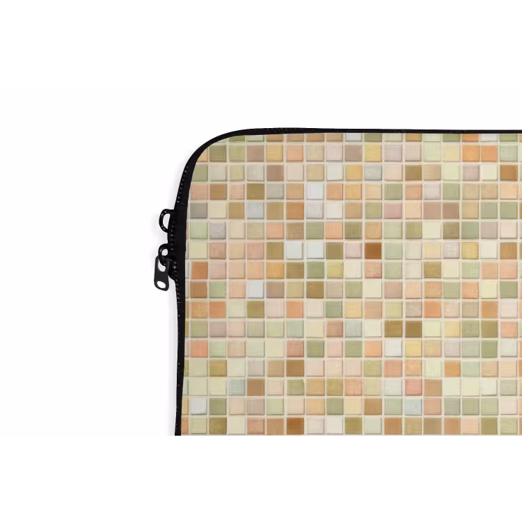 Laptophoes - Mozaïek - Patroon - Terracotta — 6