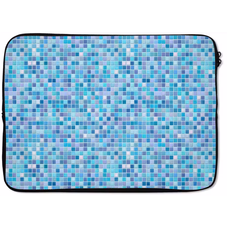 Laptophoes - Mozaïek - Patroon - Turquoise — 1