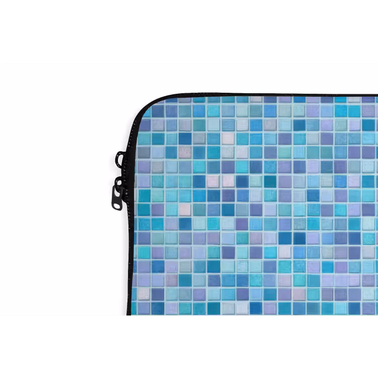 Laptophoes - Mozaïek - Patroon - Turquoise — 6