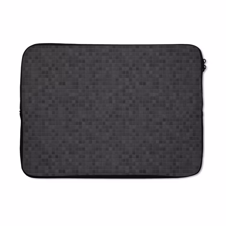 Laptophoes - Mozaïek - Patroon - Zwart — 5