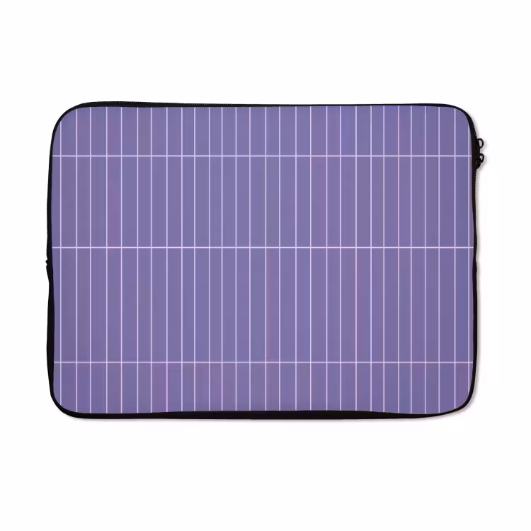 Laptophoes - Patroon - Tegel - Lila — 5