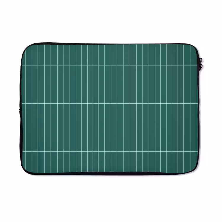 Laptophoes - Patroon - Tegel - Saliegroen — 5
