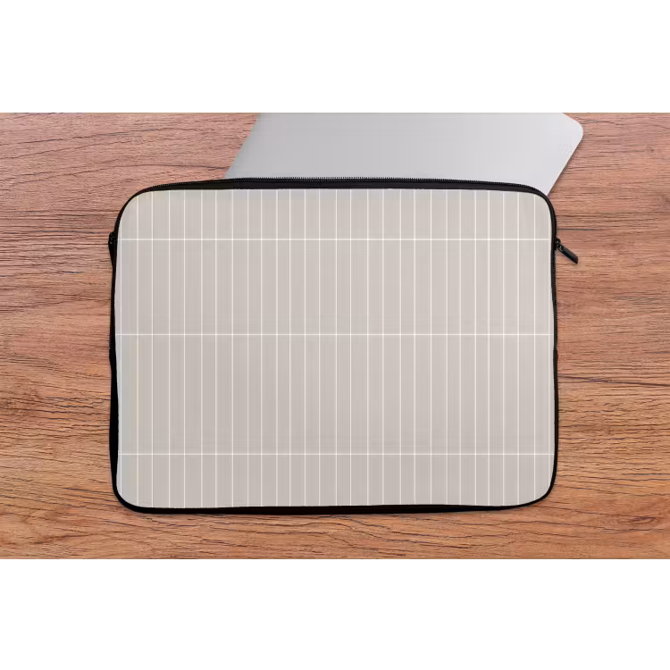 Laptophoes - Patroon - Tegels - Zand — 2