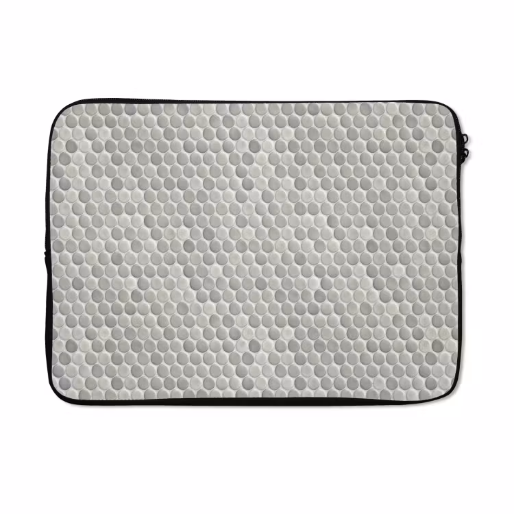 Laptophoes - Penny - Mozaïek - Lichtgrijs — 5
