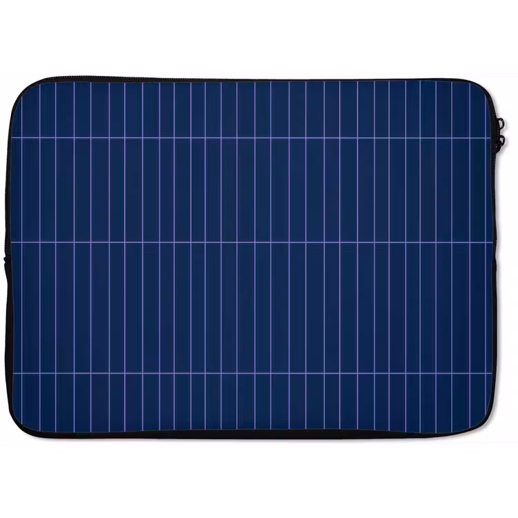 Laptophoes - Tegels - Langwerpig - Blauw — 1