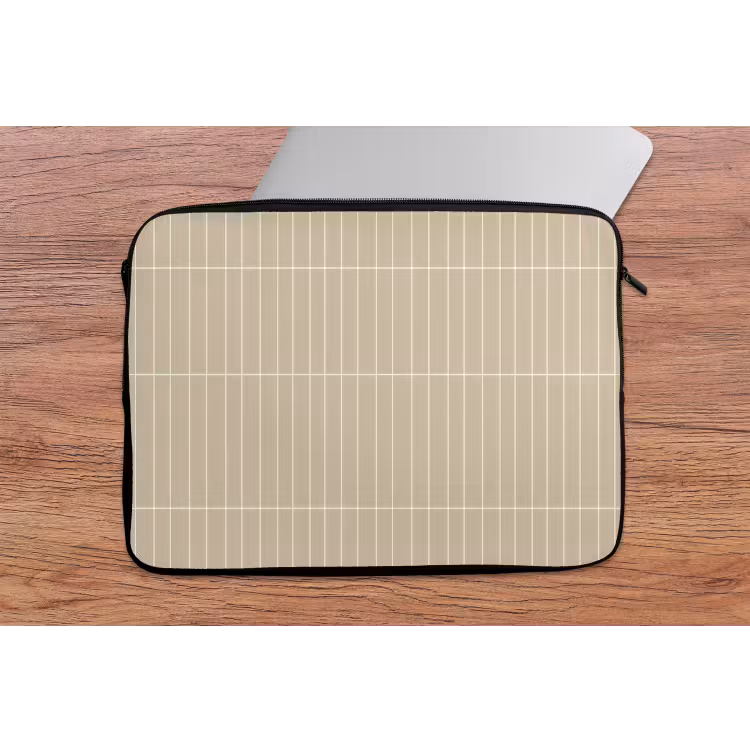 Laptophoes - Verticaal - Wandtegel - Crème - Beige — 2
