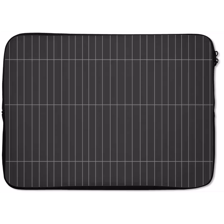 Laptophoes - Verticaal - Wandtegel - Donkergrijs — 1