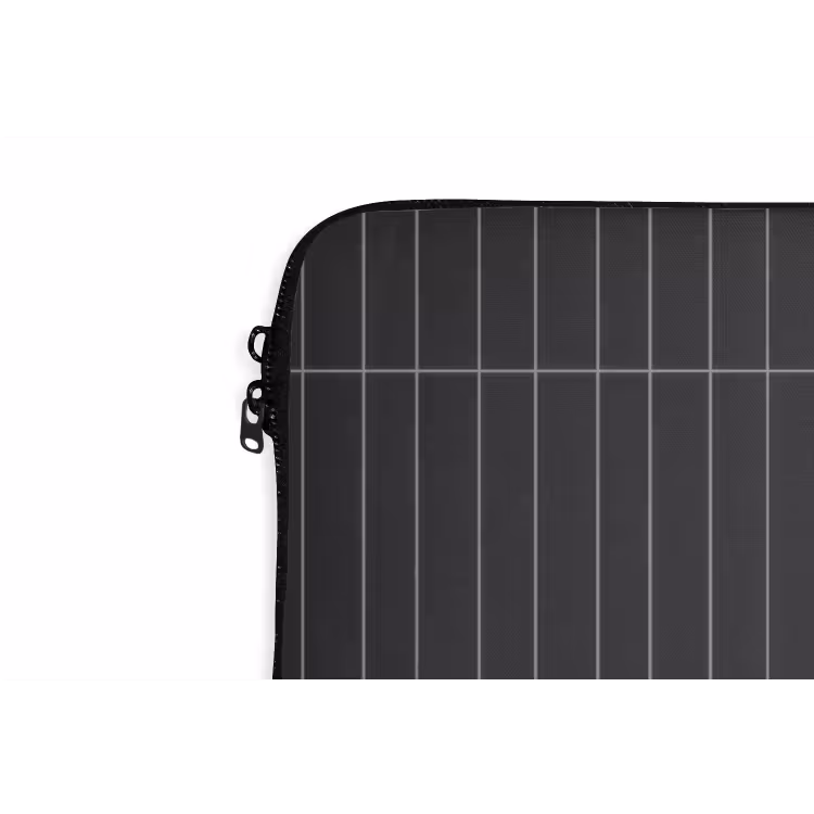 Laptophoes - Verticaal - Wandtegel - Donkergrijs — 6