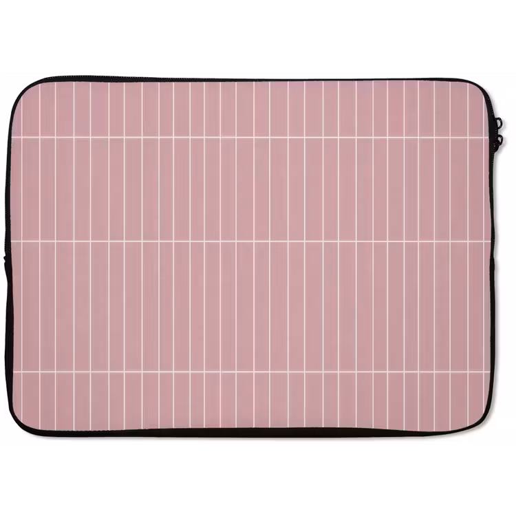 Laptophoes - Verticaal - Wandtegel - Lichtroze — 1