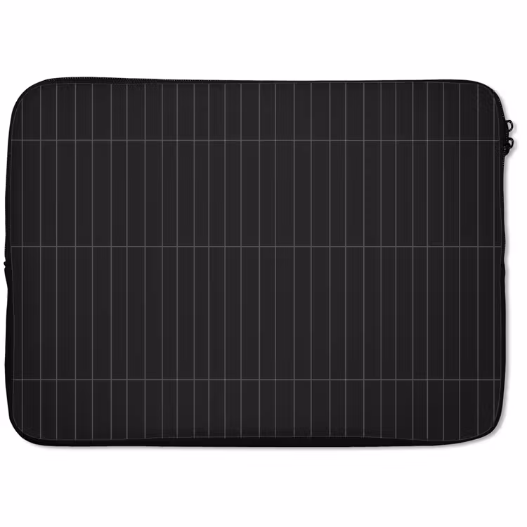 Laptophoes - Verticaal - Wandtegel - Mat - Zwart — 1