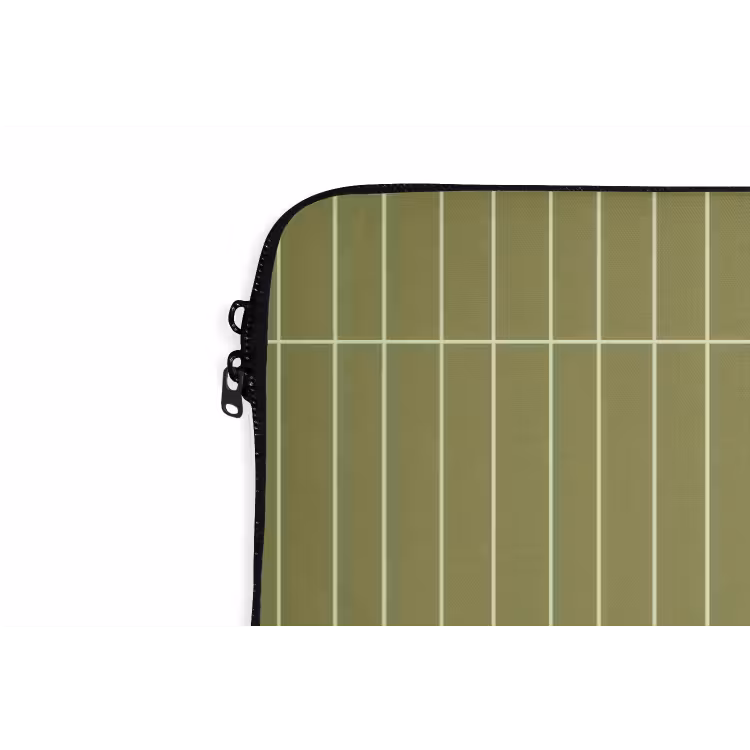 Laptophoes - Verticaal - Wandtegel - Olijfgroen — 6