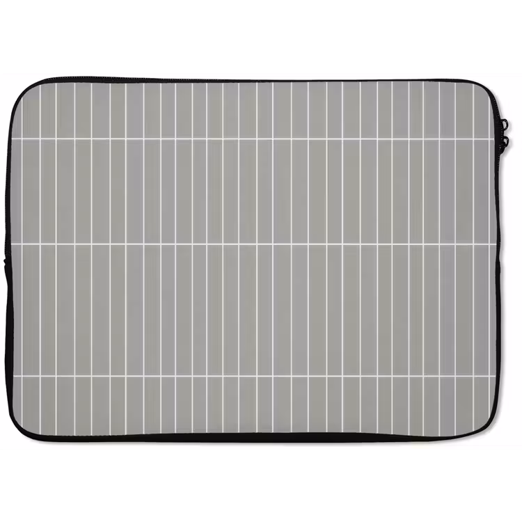 Laptophoes - Wandtegel - Verticaal - Lichtgrijs — 1