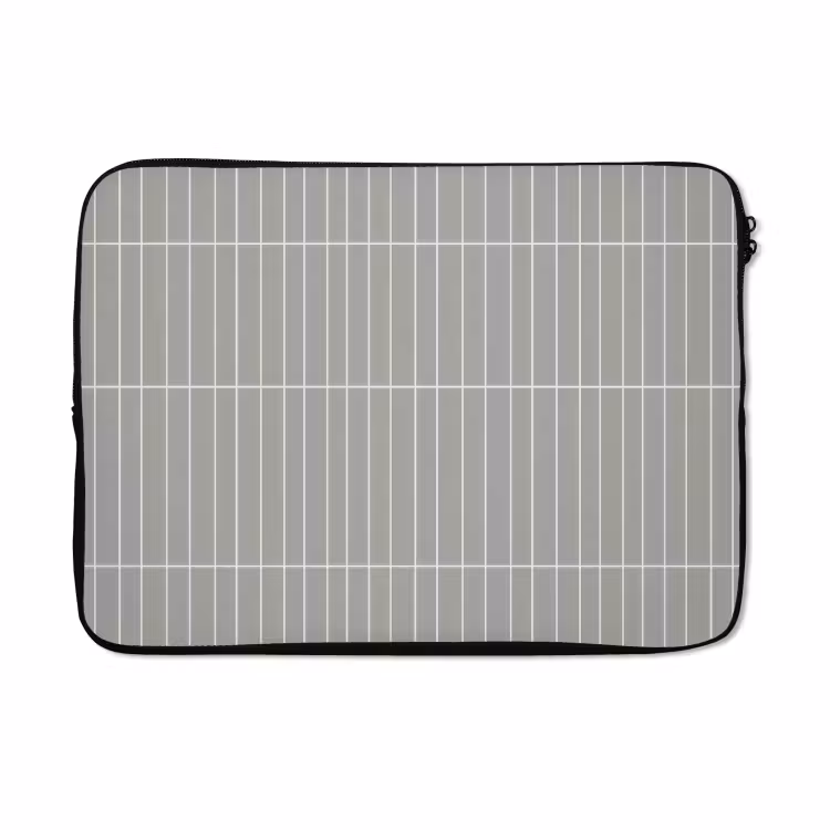 Laptophoes - Wandtegel - Verticaal - Lichtgrijs — 5