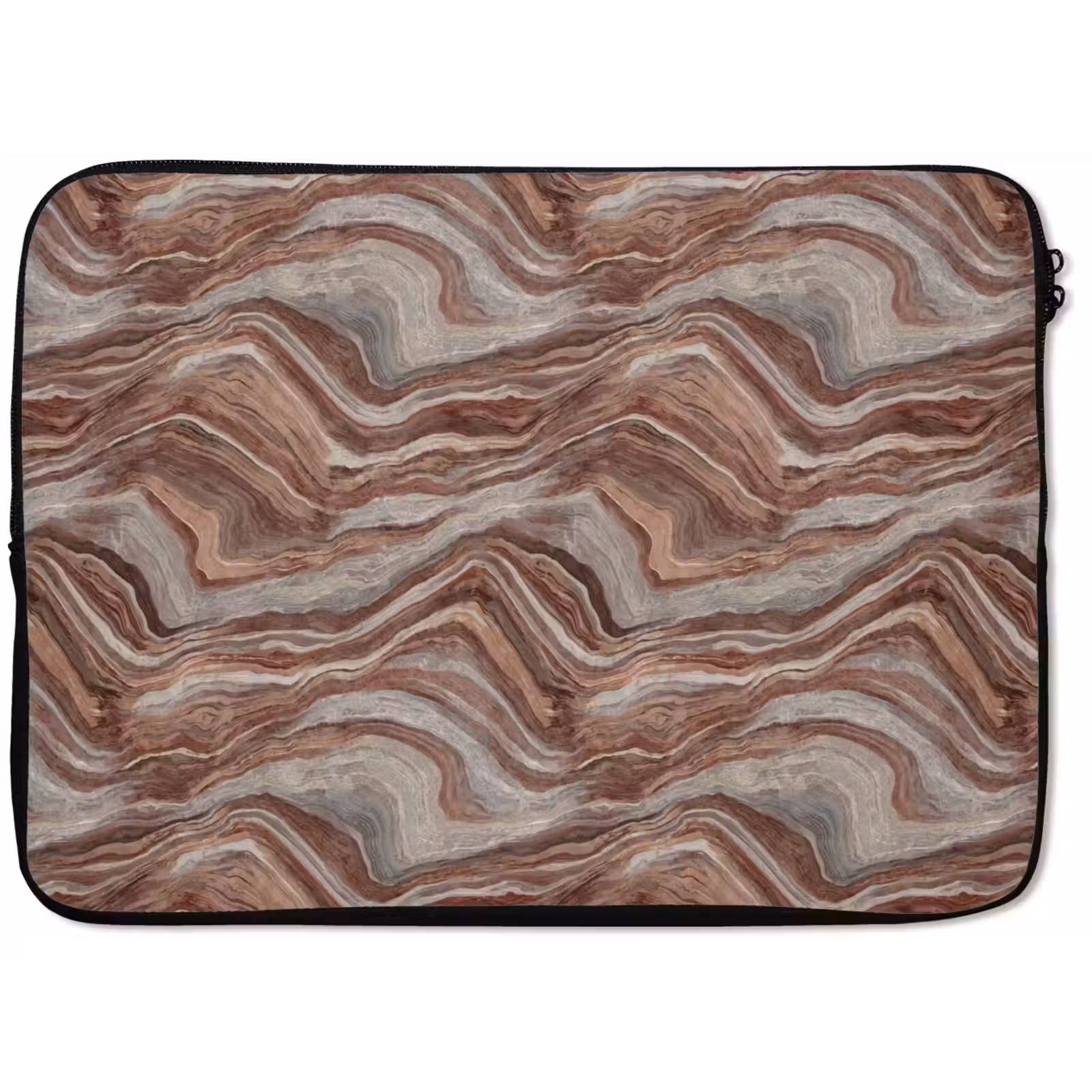 Laptophoes - Patroon - Zandsteen - Travertijn — 1