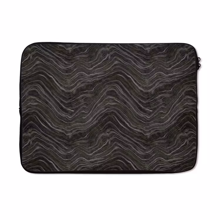 Laptophoes - Patroon - Contrast - Antraciet — 5