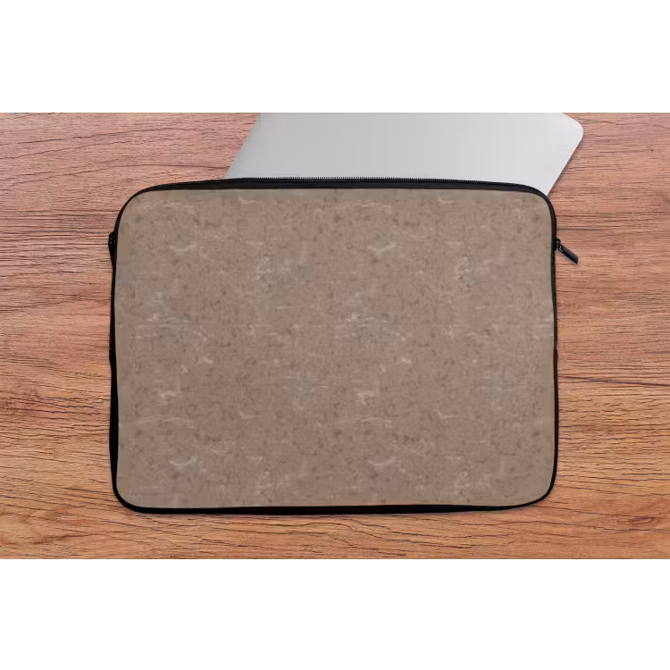Laptophoes - Patroon - Kalksteen - Beige — 2