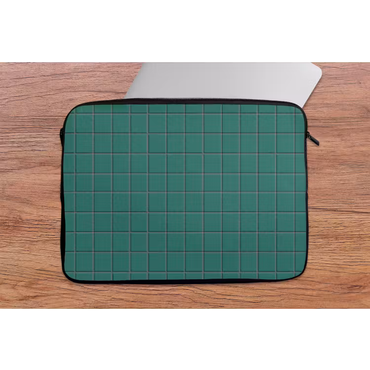 Laptophoes - Patroon - Patroon - Smaragd — 2