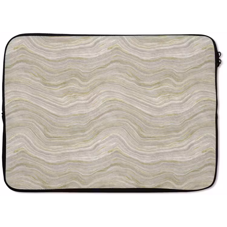 Laptophoes - Patroon - Sereen - Groen — 1