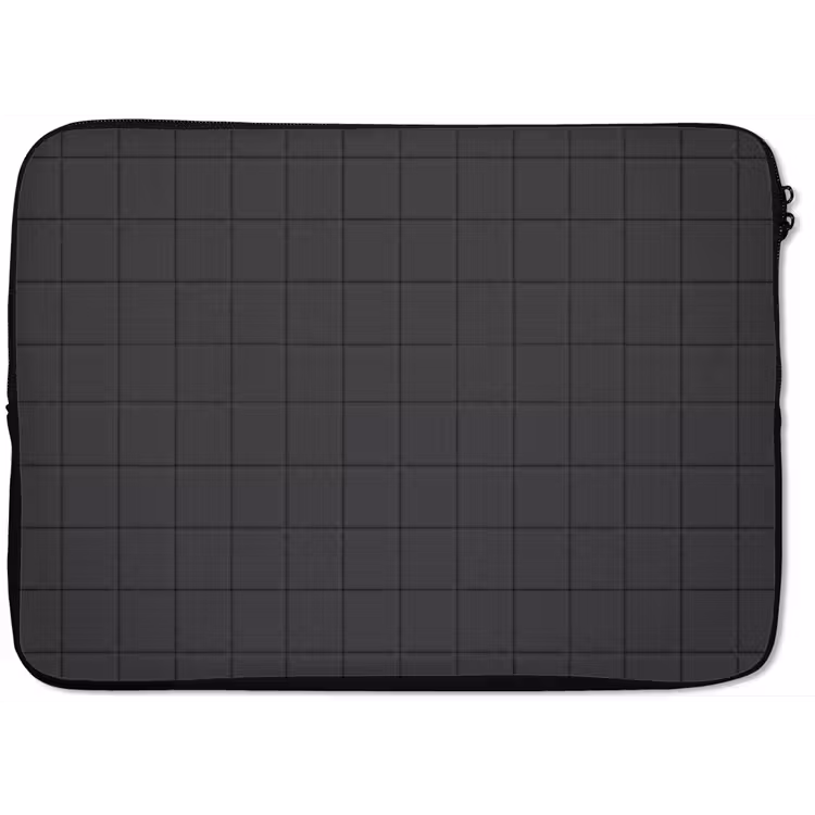 Laptophoes - Patroon - Tegel - Antraciet — 1