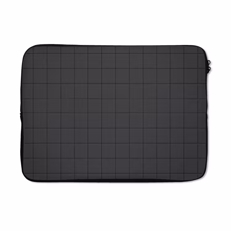 Laptophoes - Patroon - Tegel - Antraciet — 5