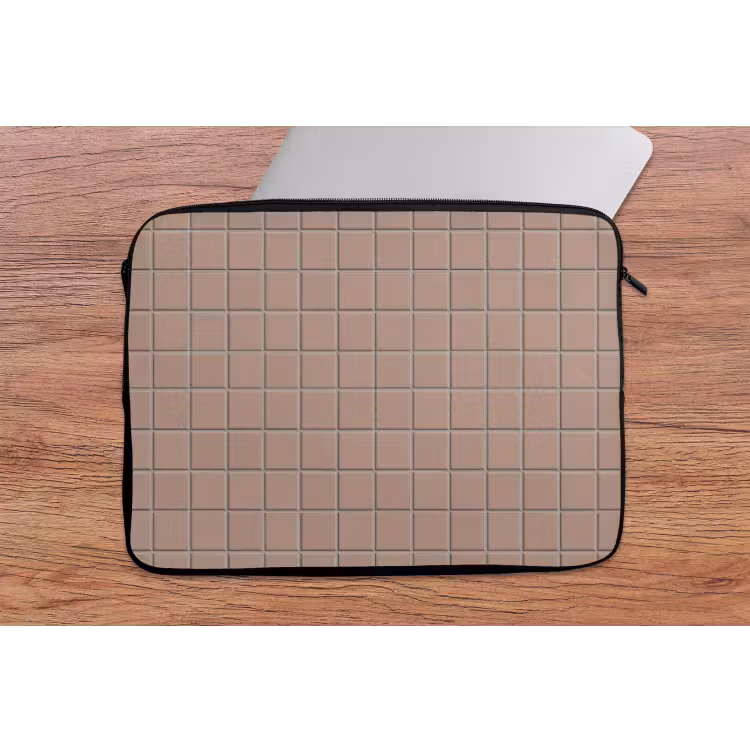 Laptophoes - Patroon - Tegel - Oudroze — 2