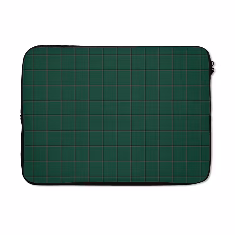 Laptophoes - Patroon - Tegels - Dennen - Groen — 5