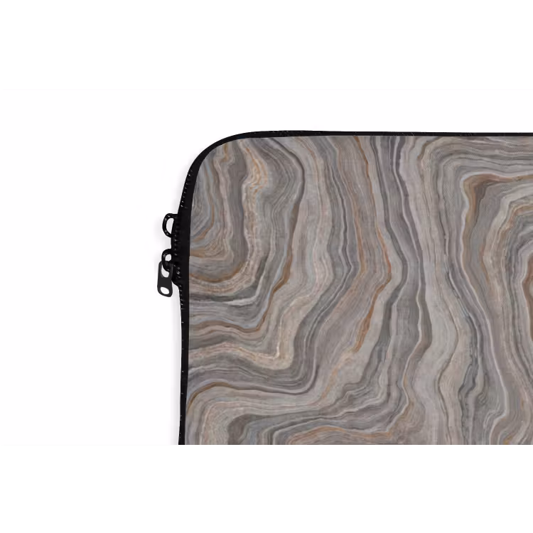 Laptophoes - Patroon - Textuur - Grijs — 6