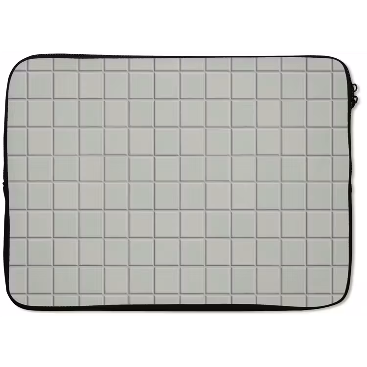 Laptophoes - Tegel - Patroon - Lichtgroen — 1