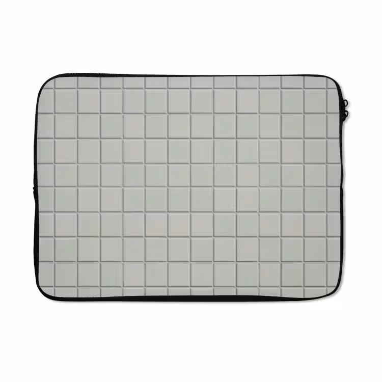 Laptophoes - Tegel - Patroon - Lichtgroen — 5