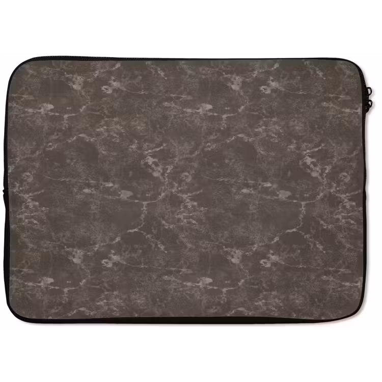 Laptophoes - Marmer - Aders - Bruin — 1