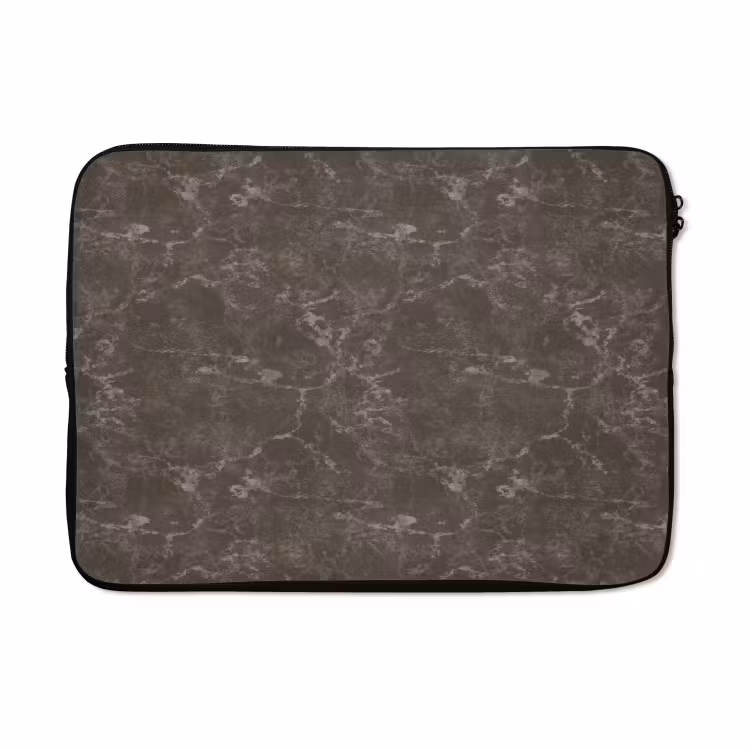 Laptophoes - Marmer - Aders - Bruin — 5